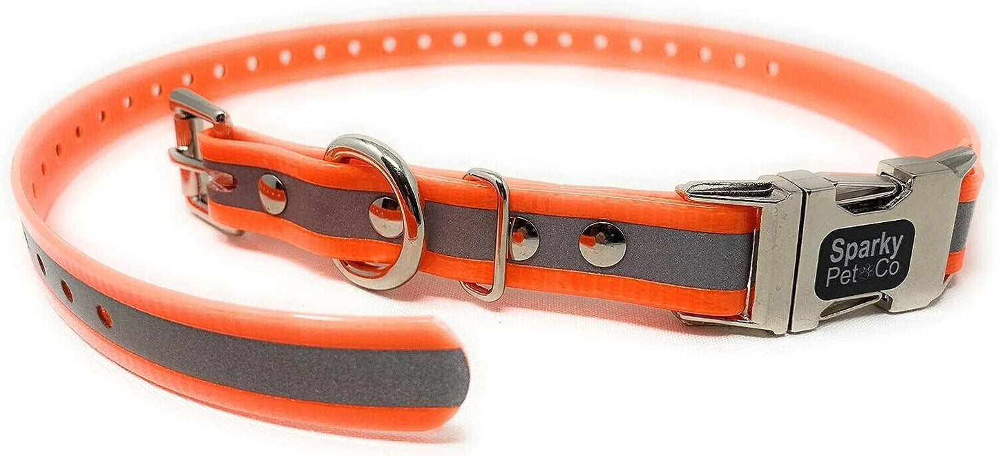 Sparky Pet Co - 1" Reflective Apollo ECollar Replacement Strap