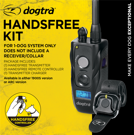 Dogtra HandsFree 1900S Conversion Trainer Kit or RECEIVER Collar NOT Included