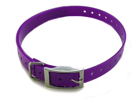 Sparky Pet Co High-Flex 1" Roller Buckle Replacement Collars, Purple