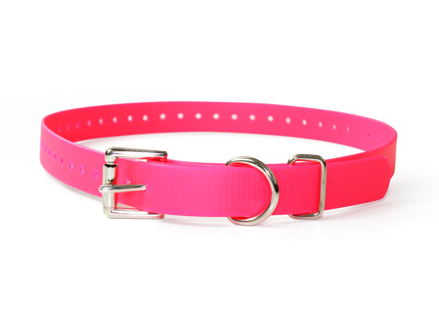 Sparky Pet Co High-Flex 1" Roller Buckle Replacement Collars (Pink)