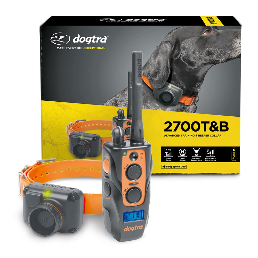 Dogtra 2700T&B 1-Mile Training- Beeper Remote Dog Train E-Collar Upland Gun Dogs