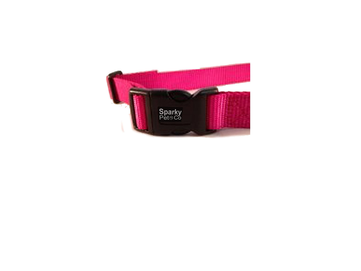 1 Nylon 2 Hole 1.25 Replacement Strap In Ground Systems (Neon Pink)