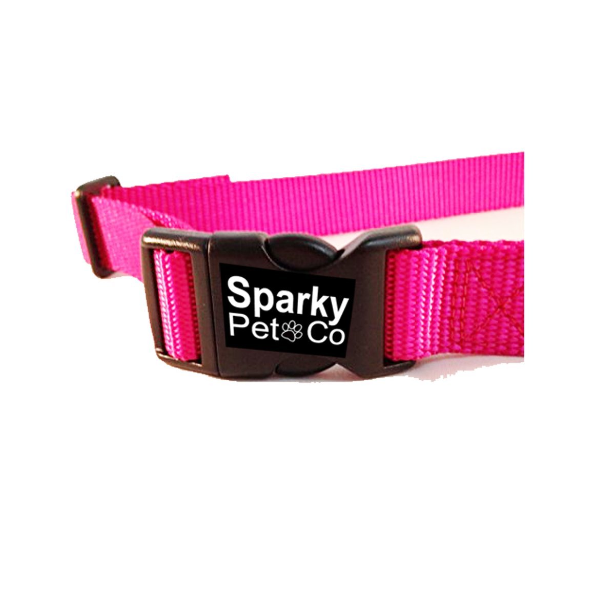 Neon Pink Heavy Duty 3/4" Nylon Replacement Strap 2 Holes 1.25" Apart