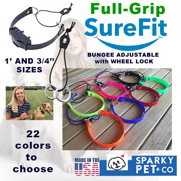 Sparky Pet Co Small Dog GPS Ecollar, 1" Wide Adjustable Neck Replacement, Multi