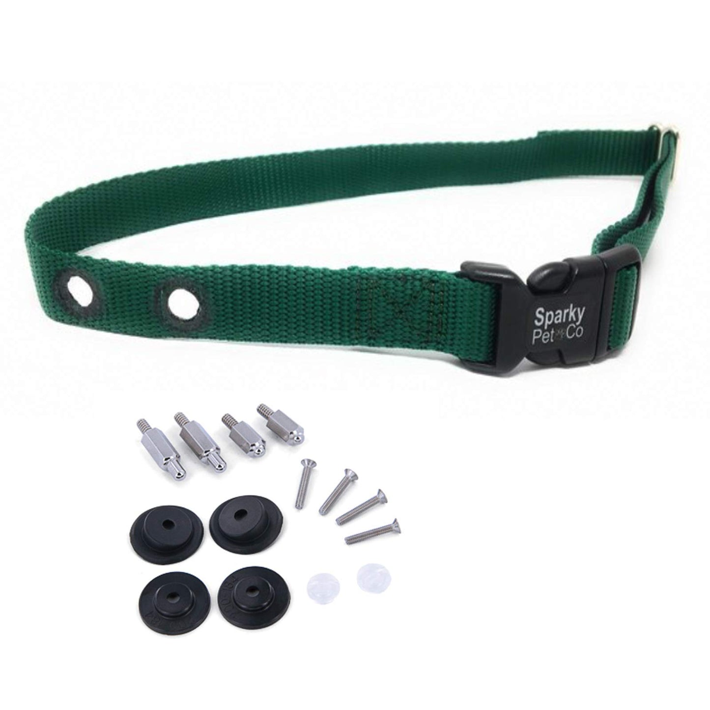 Sparky Pet Co �� 2 Hole 1.25� Replacement Collar Strap for Any and All e Collar