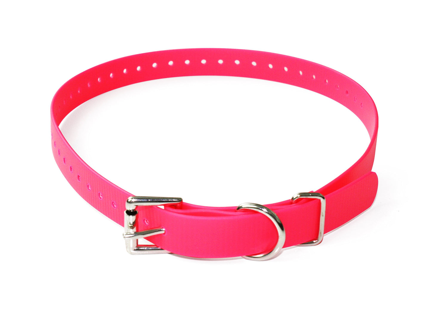 Sparky Pet Co High-Flex 1" Roller Buckle Replacement Collars (Pink)