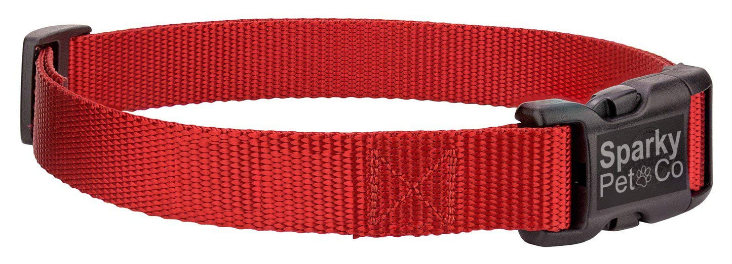 Sparky Pet Co Dog Fence Receiver Heavy Duty 3/4" Solid Nylon Replacement Strap,