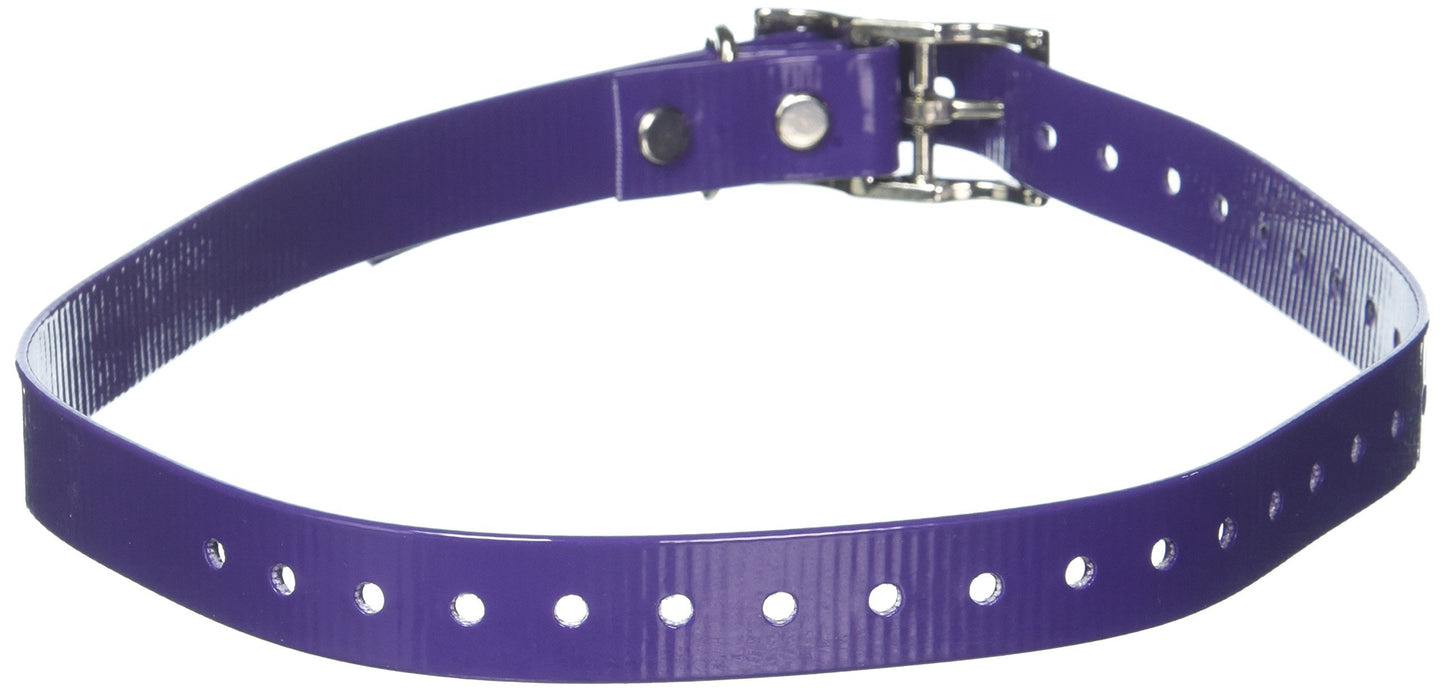 Sparky Pet Co - Purple 3/4" High Flex Square Buckle Dog Collar