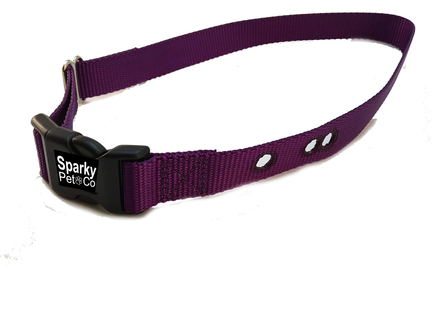 Sparky Pet Co - Neon Orange 3/4" 3 Hole Replacement Collar - Compatible with