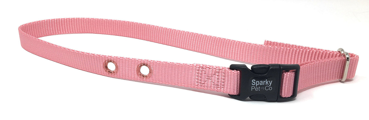 Sparky Pet Co Grain Valley Replacement 3/4" Nylon Strap with 2 Holes Spaced at