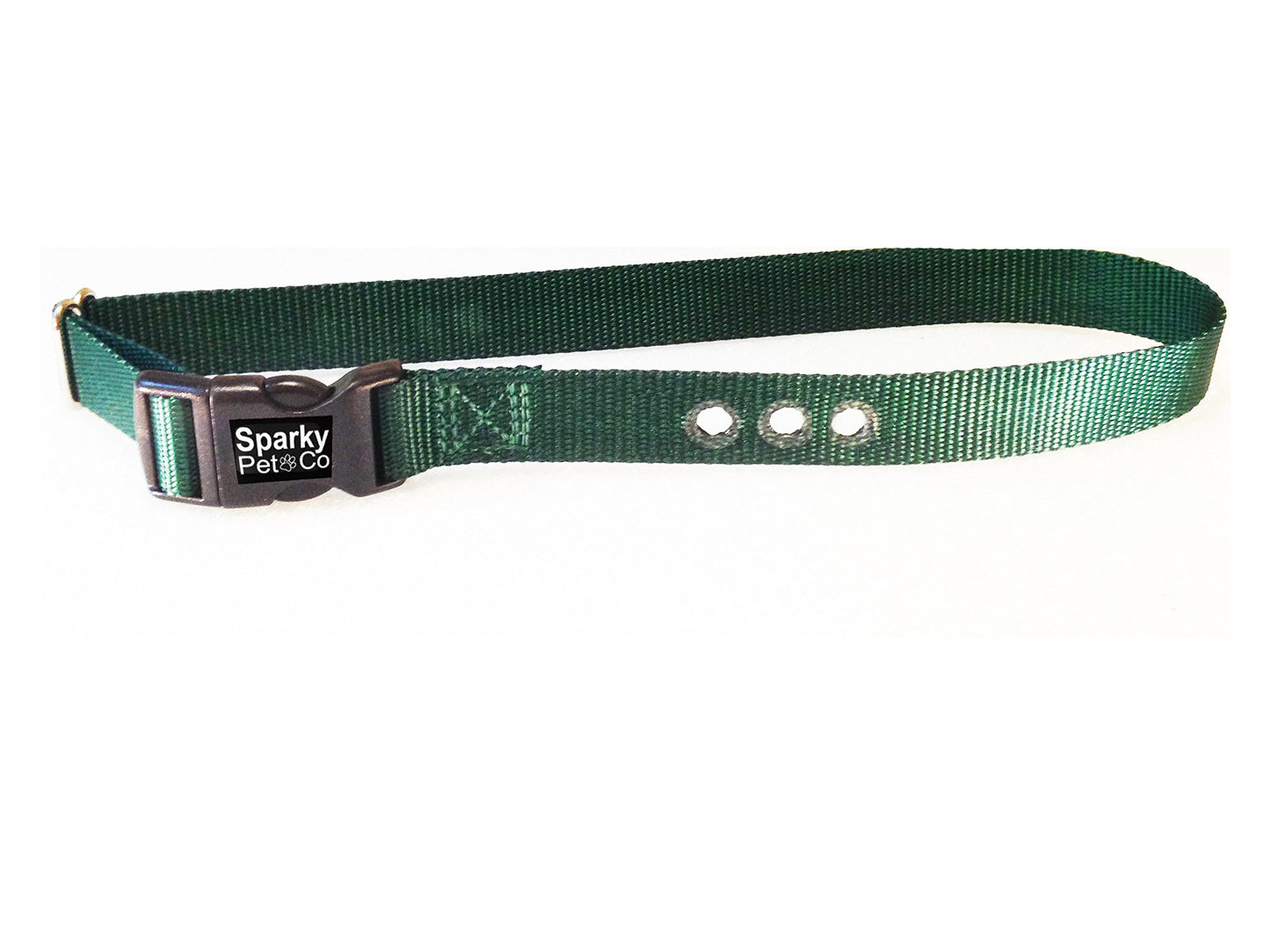 1" Stubborn Dog Replacement Collar Compatible with All e-Collar Systems Green