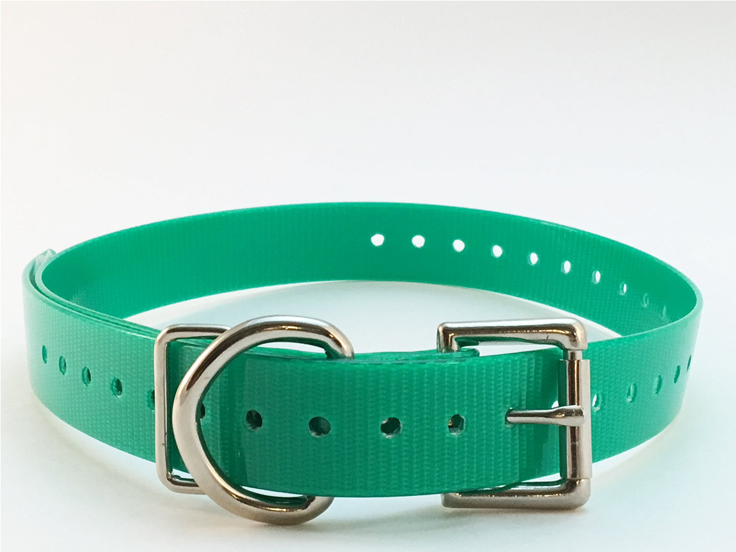 Replacement Strap for Dogtra Collars - 3/4" Wide Ultra-Durable Dog E-Collar Replacement for Training, Bark, Shock, Electric, and GPS Collars - 28" Adjustable Length Solid Green