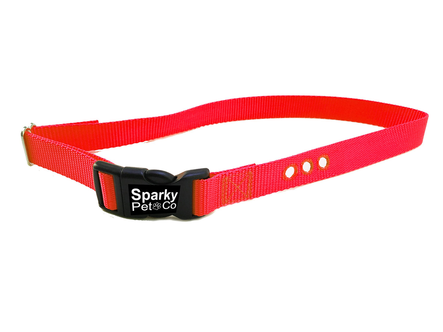 Sparky Pet Co 1" Wireless/Stubborn Dog In-Ground Replacement Collar Strap;