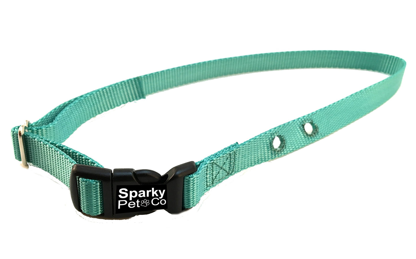 1 Nylon 2 Hole 1.25 Replacement Strap for a Wireless and In Ground Systems Teal