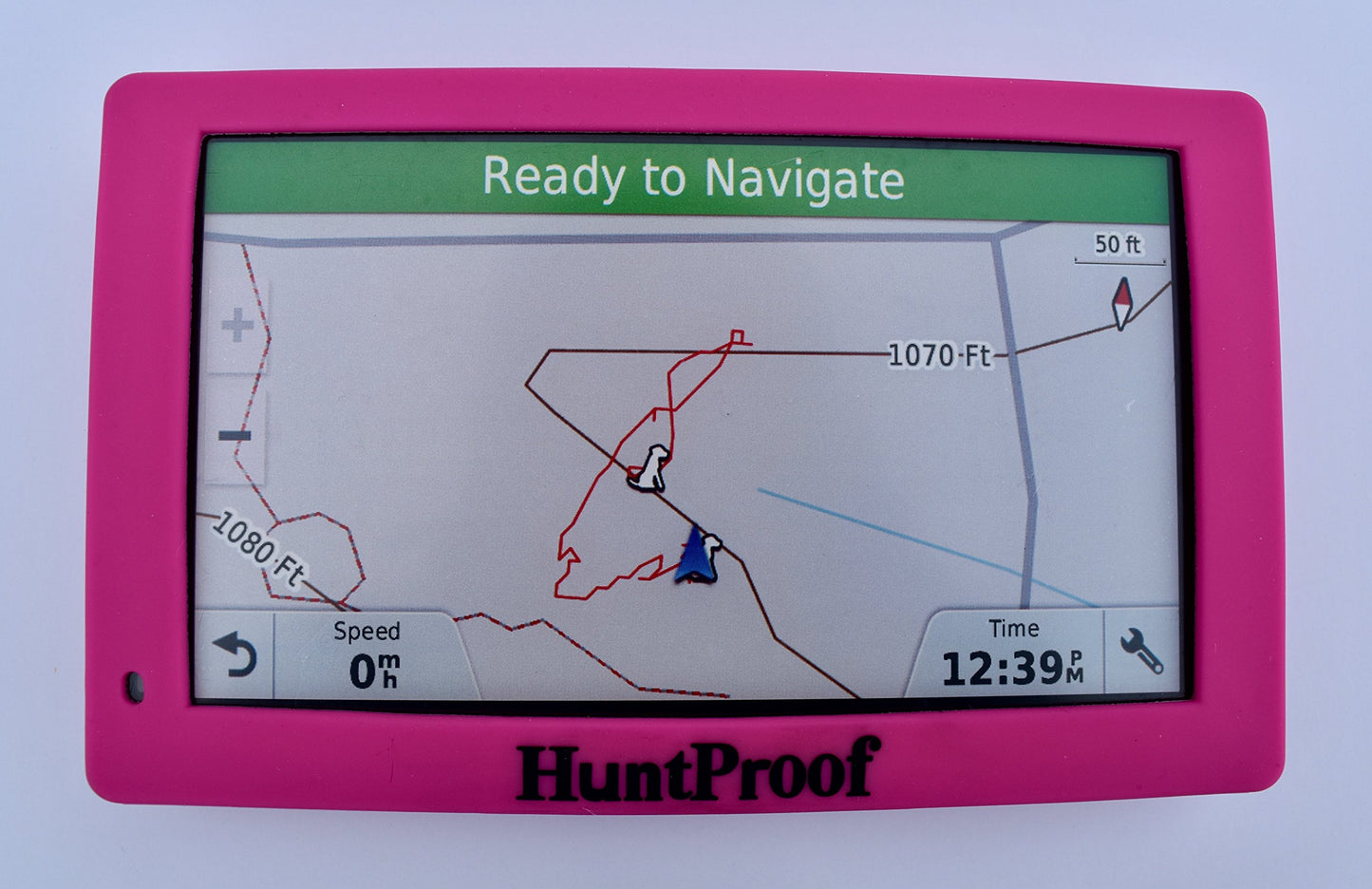 Pink HUNTPROOF Protective CASE with Screen Protector for Garmin DRIVETRACK 70