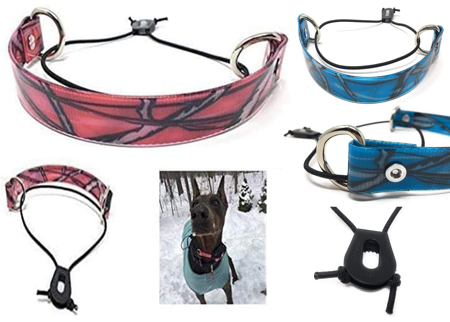 Sparky Pet Cp 1" PINK Camo Biothane E Collar Easy Fit Surefit Replacement Strap