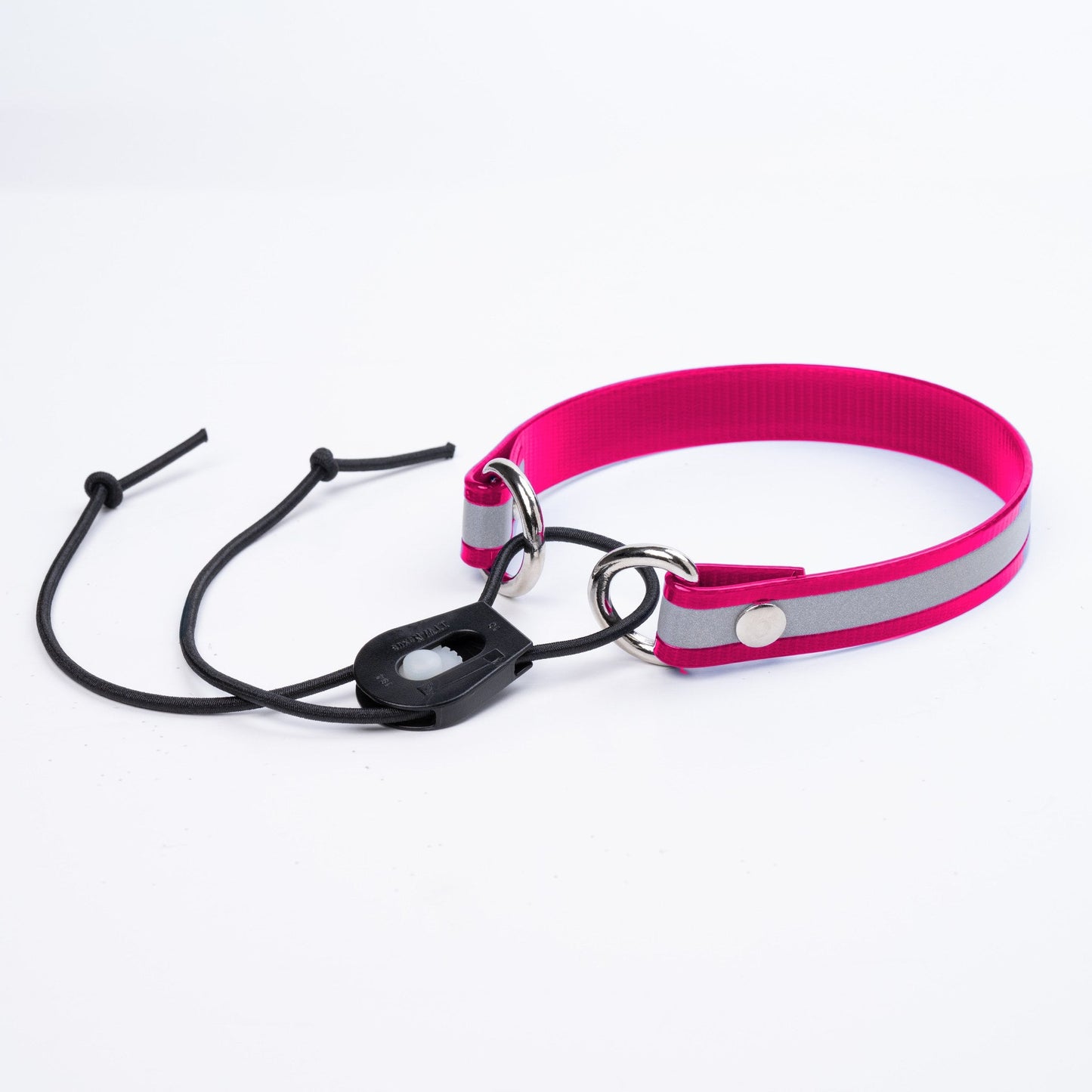 Surefit 3/4 inch Reflective Neon Pink e-collar strap