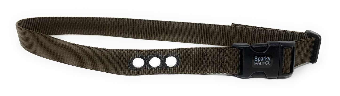 3/4 3 Consecutive Hole Nylon Replacement Strap Many colors to choose from