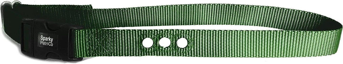 1" Nylon Dog Fence PIF-275-19 Replacement Collar Strap  RFA 48 - 3 Consecutive Hole