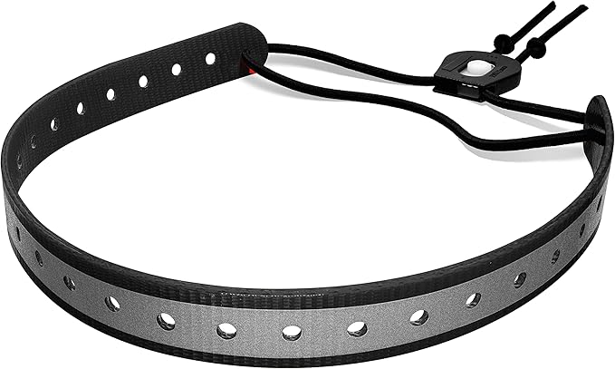 Sparky Pet Co - ECollar Replacement Strap -Black Surefit- Waterproof - Adjustable - Secure Nexus Wheel Lock - for Electronic Training & Invisible Fence Systems - 3/4" (Variants)