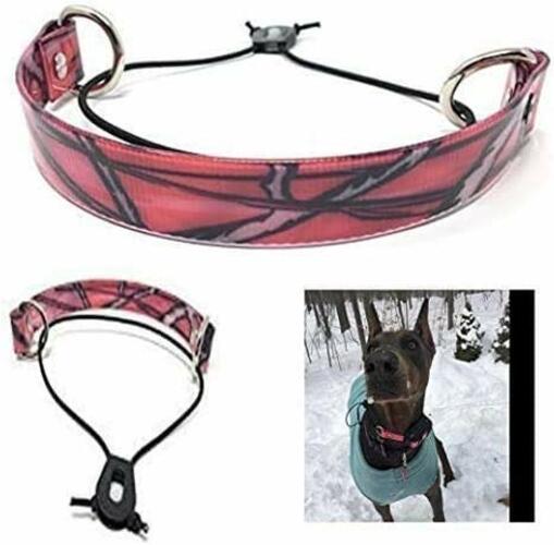 Pink Camo High Flex E Bungee Surefit E Collar Strap 1" ECOLLAR 800, 120, RX-120