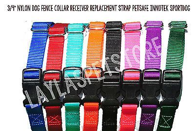 Solid Wireless Fence Replacement Collar  for PIF-275-19- all sizes and colors