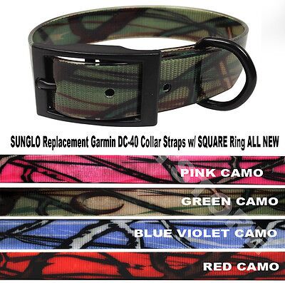 Sport dog 1" Biothane Camo Print Universal Replacement Dog Strap - 4 Colors NEW