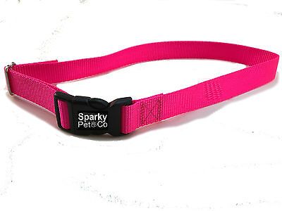 Stay+Play Wireless Dog Fence® Compatible Solid Strap No Holes Collar 11 COLORS No Hole