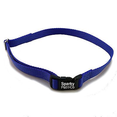 Stay+Play Wireless Dog Fence® Compatible Solid Strap No Holes Collar 11 COLORS No Hole