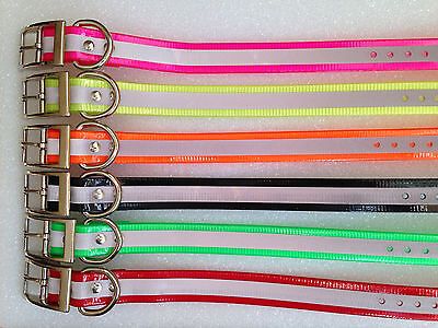 3/4 inch Reflective Dog Collar Strap Dogtra, Garmin  E Collar by Sparky Pet Co