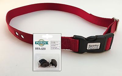 Sparky Pet Co Nylon 3/4" Universal Replacement Strap - Holes 1 5/8" & RFA 529 Kit